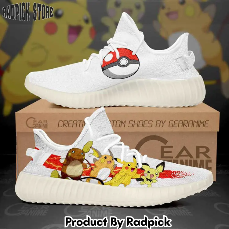 Pikachu evolution yeezy shoes anime  rp159159159